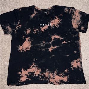 Paris Bleach Pattern T-Shirt